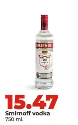 Hy-Vee Smirnoff vodka offer