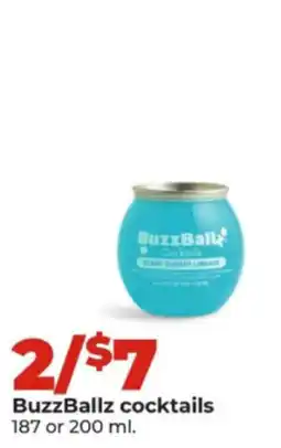 Hy-Vee BuzzBallz cocktails offer