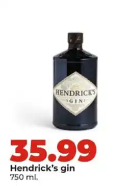 Hy-Vee Hendrick's gin offer