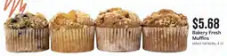 Fareway Bakery Fresh Muffins offer