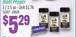 Jetro Black Pepper offer