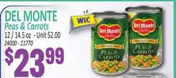 Jetro DEL MONTE Peas & Carrots offer