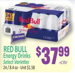 Jetro RED BULL Energy Drinks offer