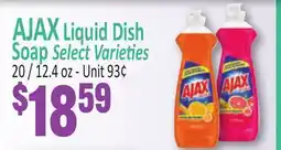 Jetro AJAX Liquid Dish Soap Select Varieties offer