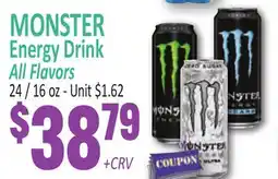Jetro MONSTER Energy Drink offer