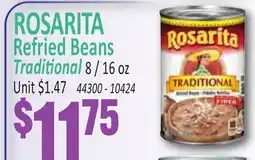 Jetro ROSARITA Refried Beans offer