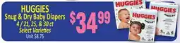 Jetro HUGGIES Snug & Dry Baby Diapers offer