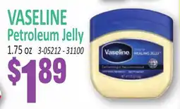Jetro VASELINE Petroleum Jelly offer