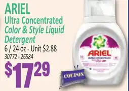 Jetro ARIEL Ultra Concentrated Color & Style Liquid Detergent offer