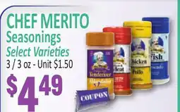 Jetro CHEF MERITO Seasonings offer