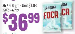 Jetro FOCA LAUNDRY DETERGENT offer