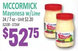 Jetro MCCORMICK Mayonesa w/Lime offer