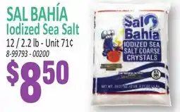 Jetro SAL BAHÍA Iodized Sea Salt offer