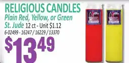 Jetro RELIGIOUS CANDLES offer