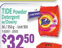 Jetro TIDE Powder Detergent w/ Downy offer