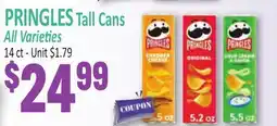 Jetro PRINGLES Tall Cans offer