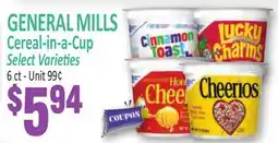 Jetro GENERAL MILLS Cereal-in-a-Cup offer