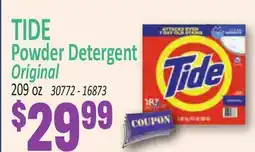 Jetro TIDE Powder Detergent offer