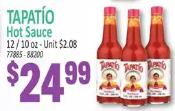 Jetro TAPATÍO Hot Sauce offer