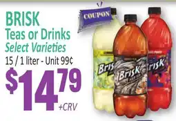 Jetro BRISK Teas or Drinks offer