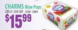 Jetro CHARMS Blow Pops offer