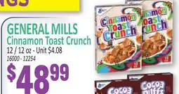 Jetro GENERAL MILLS Cinnamon Toast Crunch offer