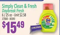 Jetro Simply Clean & Fresh Daybreak Fresh offer