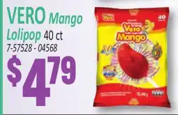 Jetro VERO Mango Lollipop offer