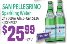 Jetro SAN PELLEGRINO Sparkling Water offer