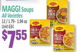 Jetro MAGGI Soups offer