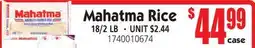 Jetro Mahatma Rice offer