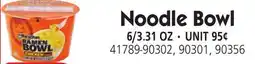 Jetro Noodle Bowl offer