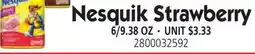 Jetro Nesquik Strawberry offer