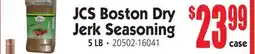 Jetro JCS Boston Dry Jerk Seasoning offer