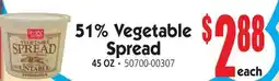 Jetro 51% Vegetable Spread offer