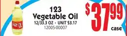 Jetro 123 Vegetable Oil offer