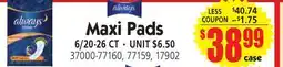 Jetro Maxi Pads offer