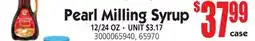 Jetro Pearl Milling Syrup offer