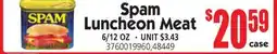 Jetro Spam Luncheon Meat offer