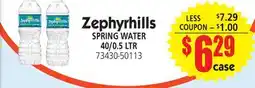 Jetro Zephyrhills SPRING WATER offer