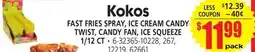Jetro Kokos FAST FRIES SPRAY, ICE CREAM CANDY TWIST, CANDY FAN, ICE SQUEEZE offer