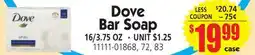 Jetro Dove Bar Soap offer