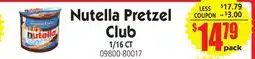 Jetro Nutella Pretzel Club offer