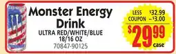 Jetro Monster Energy Drink offer