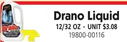 Jetro Drano Liquid offer