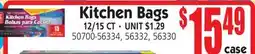 Jetro Kitchen Bags offer