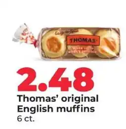 Hy-Vee Thomas’ Original English Muffins offer