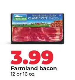 Hy-Vee Farmland Bacon offer