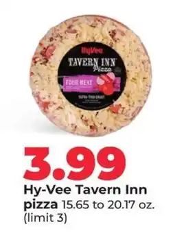 Hy-Vee Hy-Vee Tavern Inn pizza offer