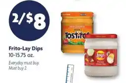 Family Dollar Frito Lay Dips offer